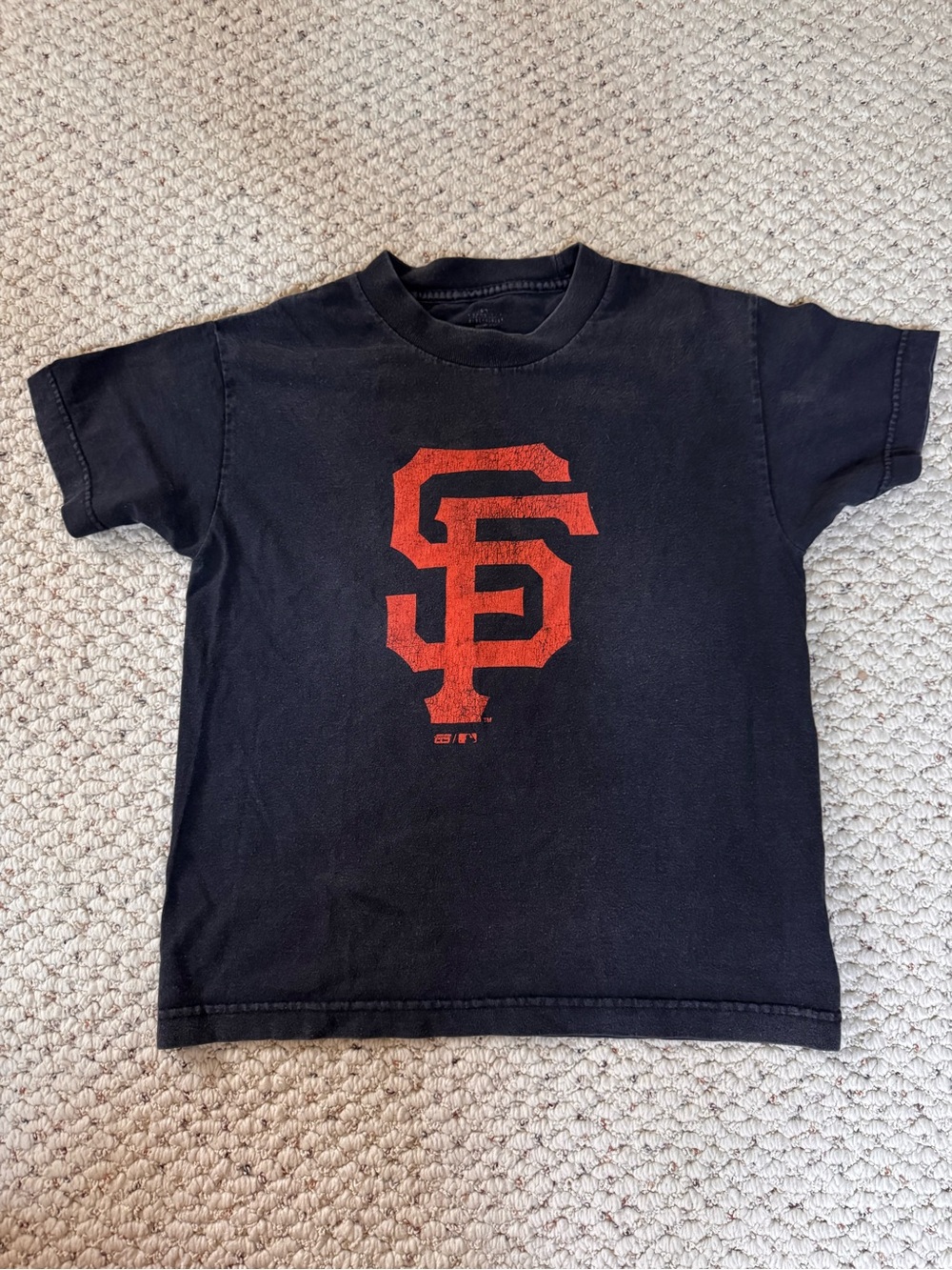Kids Black San Francisco Logo T-Shirt